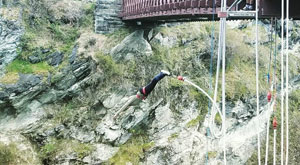 Can't visit the south island without bungy jumping!