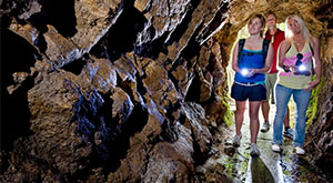 Karangahake Gorge school trip. Explore stamper batteries and other mining relics