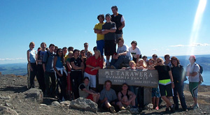 Discovering Mt Tarawera, infamous for its eruption on June 10th, 1886.