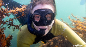 Snorkeling at Goat Island during a biodiversity themed school trip.